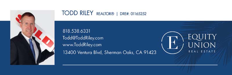 Todd Riley - San Fernando Valley Real Estate Agent Signature